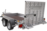 Remorque de chantier pour le transport d'une mini-pelle – UNITRAILER STARK 3 260 – Image 3