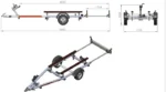 Remorque porte-bateau UNITRAILER JET ALU – Image 2