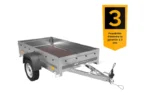 Remorque voiture GARDEN TRAILER 200 FD – Avec timon fixe – Image 2